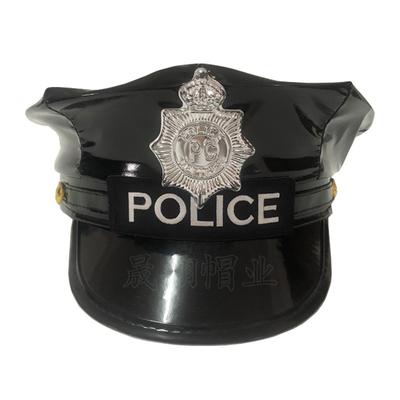 Sombrero de Policía Disfraz Sombrero Uniforme Para Mujer Sombrero de Repartidor Para Policía