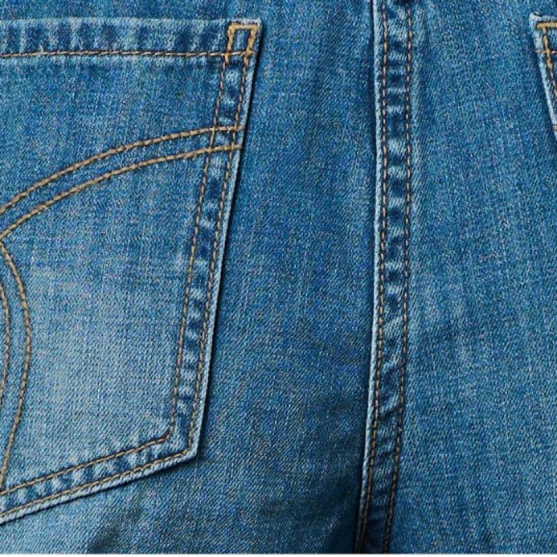 BCBG Semi Wide Denim Pants B4m4p360