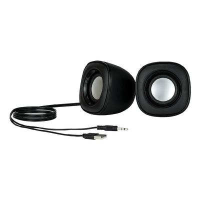 Nakabayashi Digio2 USB Zasilany głośnik stereo czarny Z9487 3,5 mm