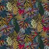 Outdoor Decorative Fabrics Oxford - Motif Colorful Butterflies On The Leaves I Dx531