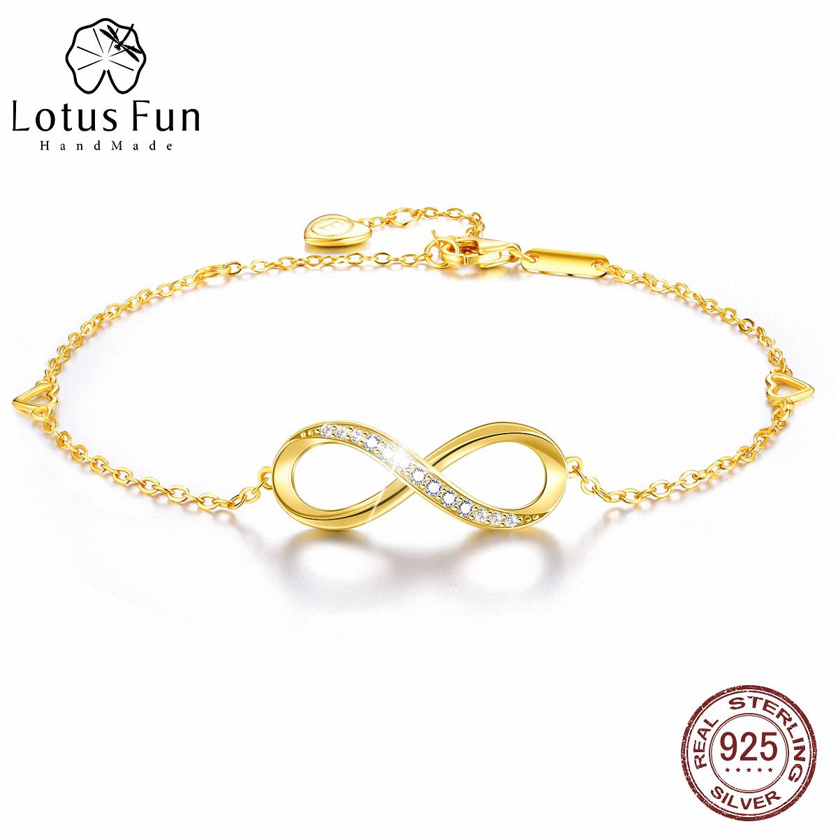 

Простые однотонные браслеты с символом бесконечной любви для женских украшений