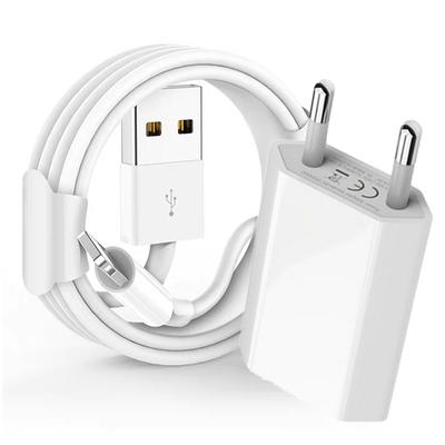 Încărcător Cablu de încărcare USB Încărcător de perete UE pentru iPhone 7 8 6 6S 14 Plus X XR XS Max 11 12 13 Pro Max 5 5S SE Cablu de date USB