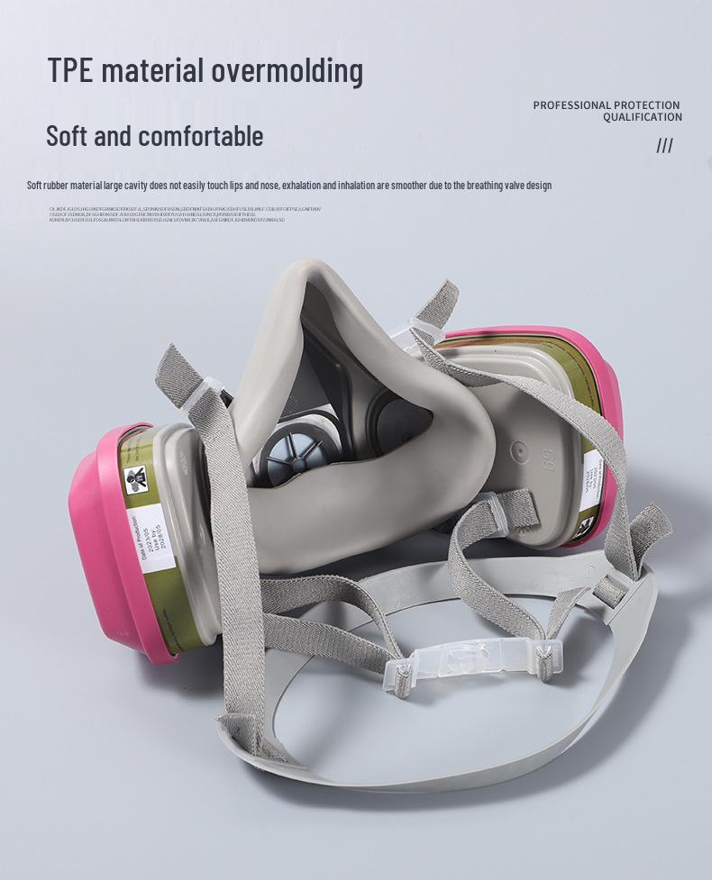 Masca de protecție 6200 pentru vopsea, pesticide, substanțe chimice și formaldehidă