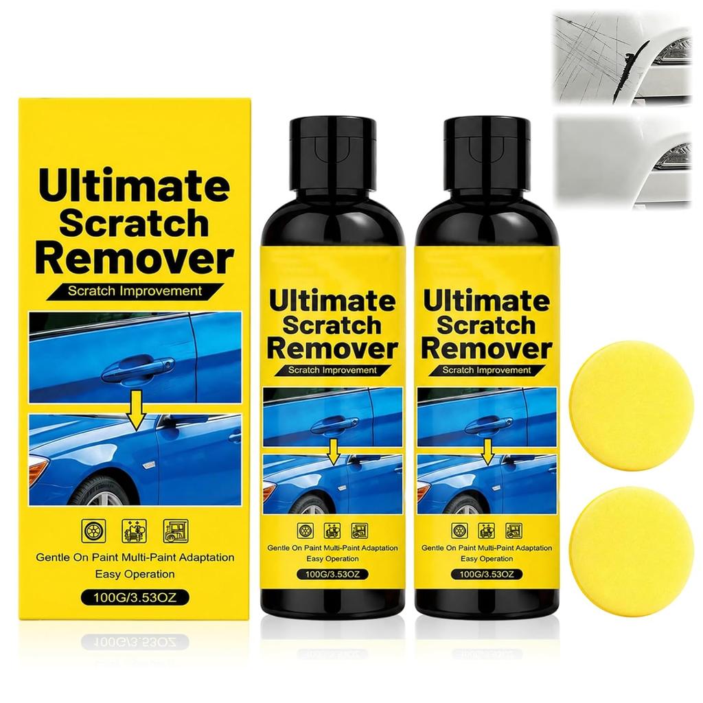 NanoPolix Car Scratch Remover, NanoPolix Scratch Remover, Plastic Polish Scratchs Removers, Quick Fix Removal Paste for Deep Scratches, All Paint