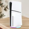 RGB Vertical Stand Stable LED Base Gaming Stand Console Mount Dock for PS5 Slim Console for PS5 Slim Disc/Digital Version