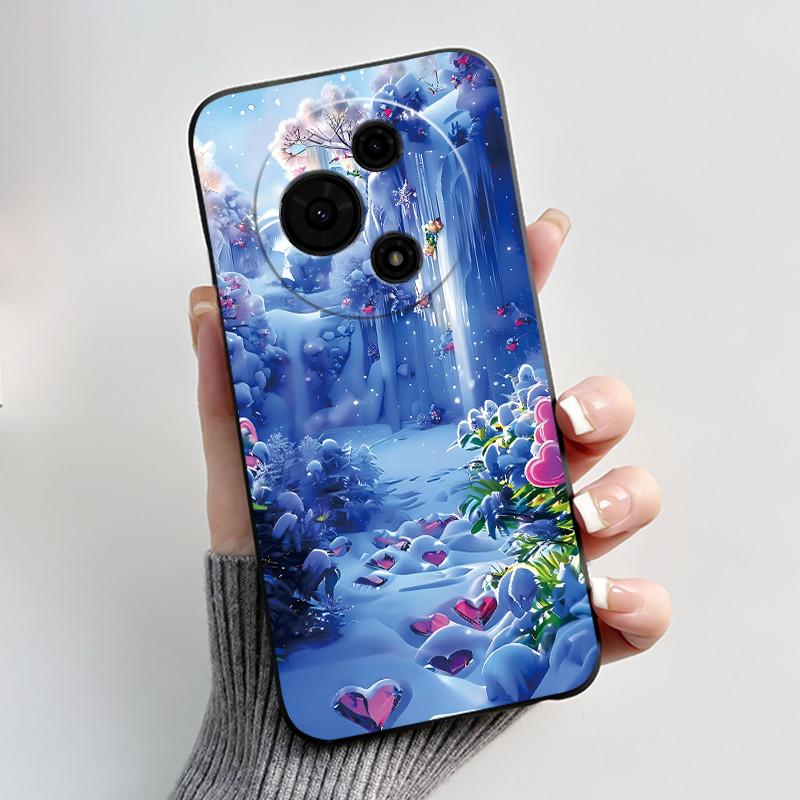 Casing For TCL 60 SE 605 / TCL 60 / TCL 60R 5G Phone Case Aesthetic Cute Cat Astronaut Soft Silicone Black Protective Back Cover