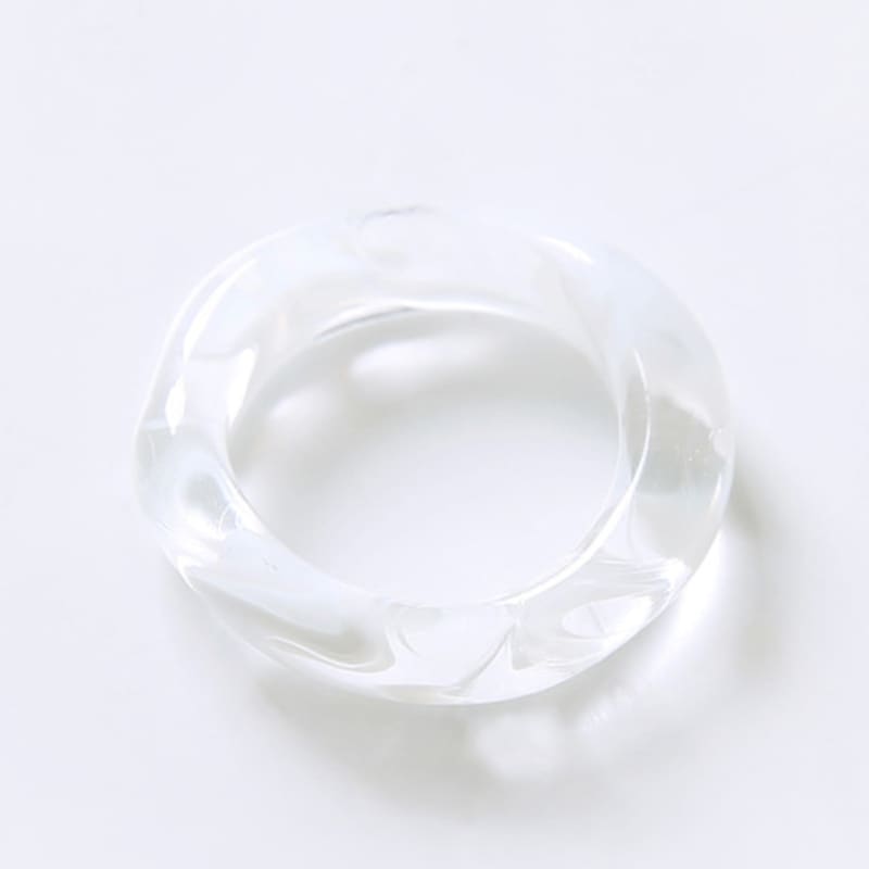 APIOH Marble Glass Ring