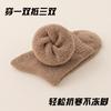 Terry Socks Winter Stockings Fleece Warm Wool Socks Solid Color Cotton Socks Casual Tube Socks Thickened And Versatile