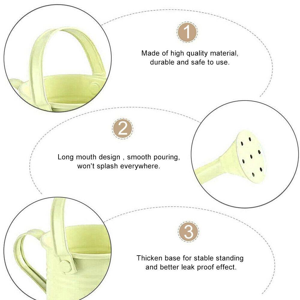 Home Mini Kawaii Water Spraying Pot Metal Flower Kettle Watering Can