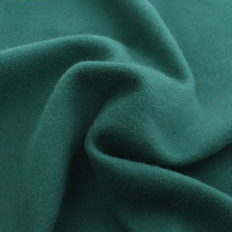 Cotton Fabric Solid color 40 count combed cotton with elasticity Woolen Cloth Overcoat Coat Clothing DIY Sewing Fabric 530g/m