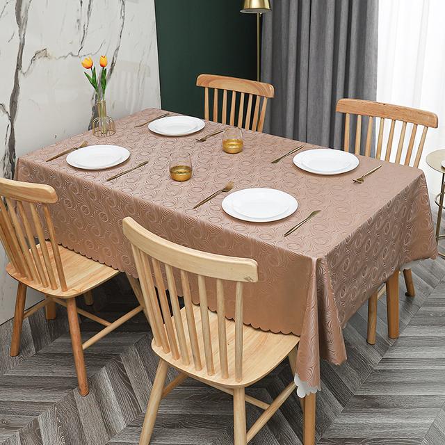 Obdélníkový plastový ubrus PVC Vodotěsný povlak proti znečištění Venkovní jídelní ubrus