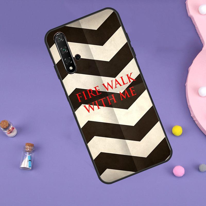 Fire Walk With Me Twin Peaks For Huawei Nova Y61 Y60 Y70 Y72 Y73 Y90 Y91 9 10 SE 7i 8i 11i 12i P30 P40 Lite P60 Pro Case