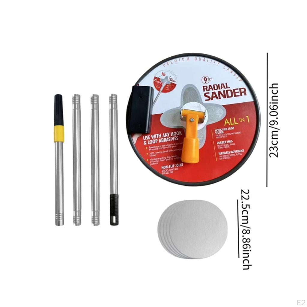 Drywall Pole Sander for Painting Prep Polishing Sanding Tool Ceilings