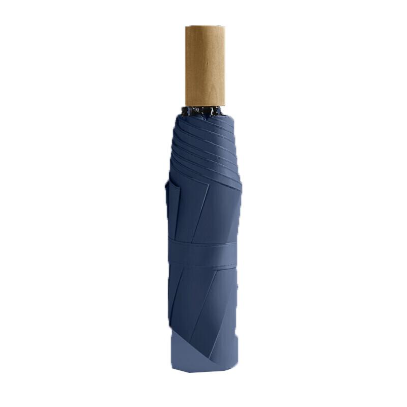 Tri-polar TP7027 Manual Wood Handle UV Umbrella