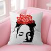Singer Nina C-Chuba Double-Sided Printed Pillow Cover Short Plush Suitable Living Rooms Bedrooms Sofas Throw Cushion Cover