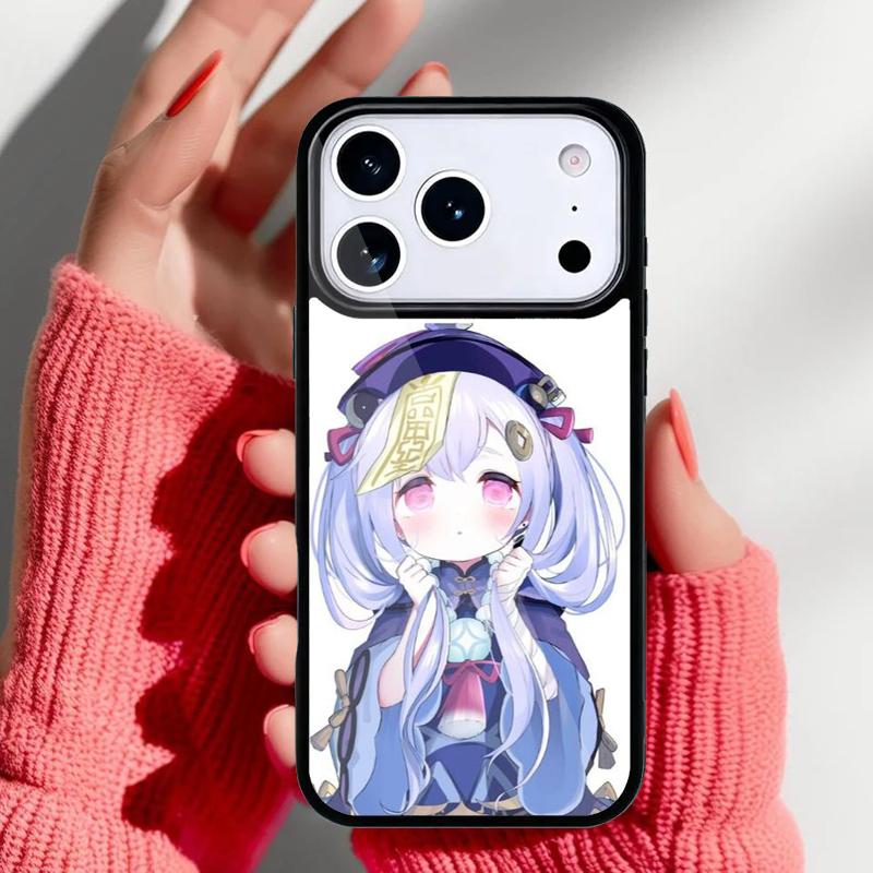 Qiqi Klee Genshin Impact Handyhülle für iPhone 17 Air 16e 15 14 13 Pro Max Rückabdeckung für 12 11 Pro Hülle