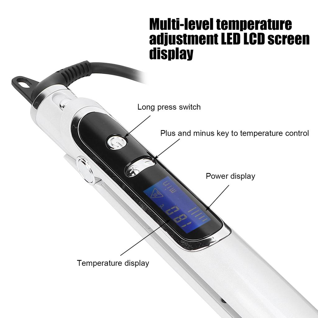 Hair Straightener Home Salon Dual Use Flat Iron Curler Straightening Iron