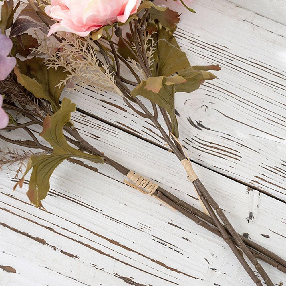 Luxury Silk Peony Branches Elegant Simulation Peony Artificial Peony Flowers Bouquet  Party Favors