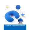 Inflatable U-shaped Pillow, Portable Folding Neck Pillow for Travel, Suitable for Travel