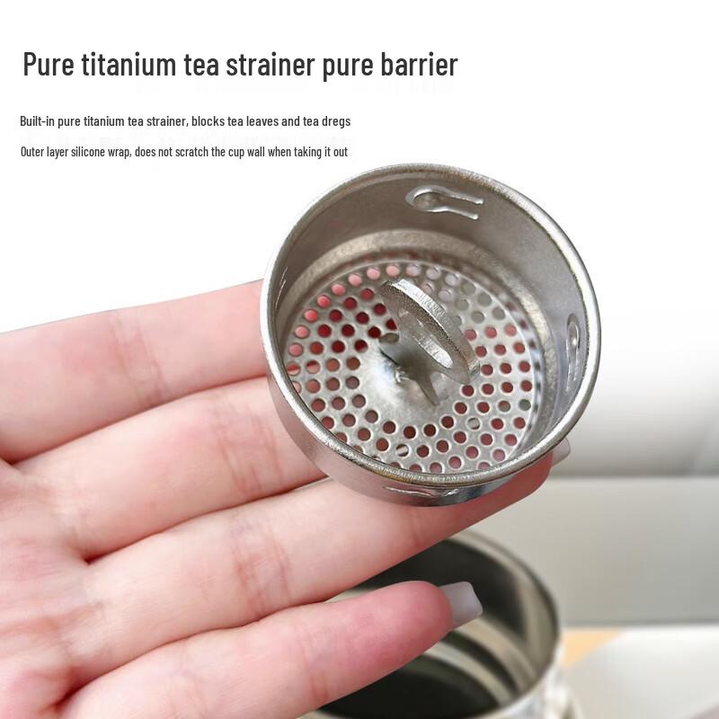 Liven TB-450ZB Pure Titanium Thermal Mug, 450ml