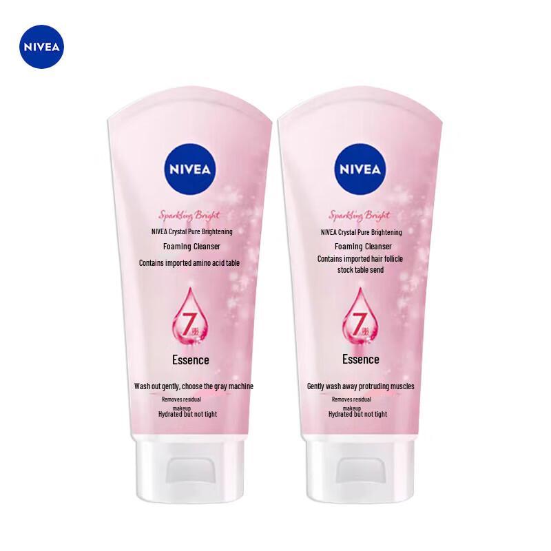 NIVEA Crystal Pure Brightening Foam Cleanser