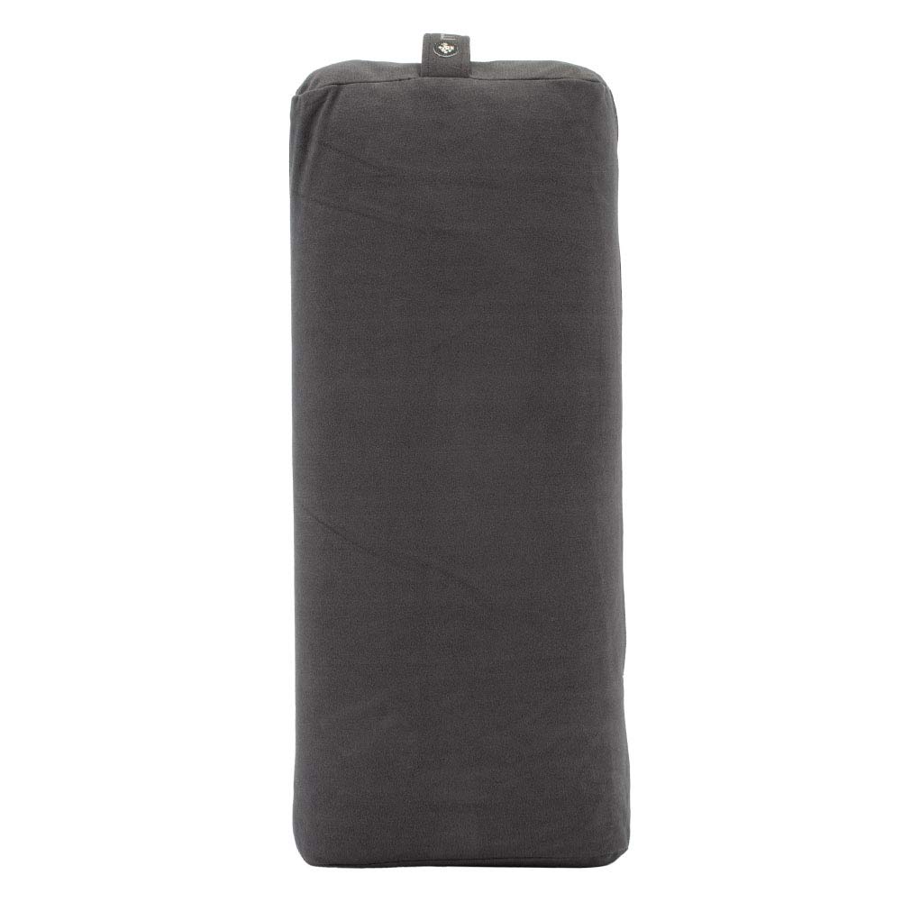Manduka ENLIGHT Rectangular Bolster Thunder Yoga Cushion Assistive Yoga and Stretching (43201A022) - [Product Code]