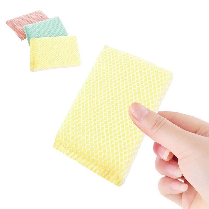 Nová miska na nádobí Houbička na drhnutí Čisticí podložky 3 ks