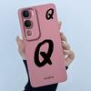For Vivo Y21d Case Cover Lucky Initial Letter Silicone Soft Matte Phone Bumper for Vivo Y21d Y 21d VivoY21d 4G 5G 2025 Casing