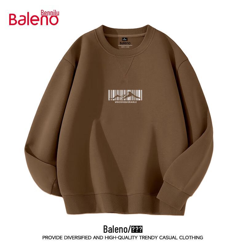 Baleno Men's Heavyweight Knit Crewneck Sweatshirt