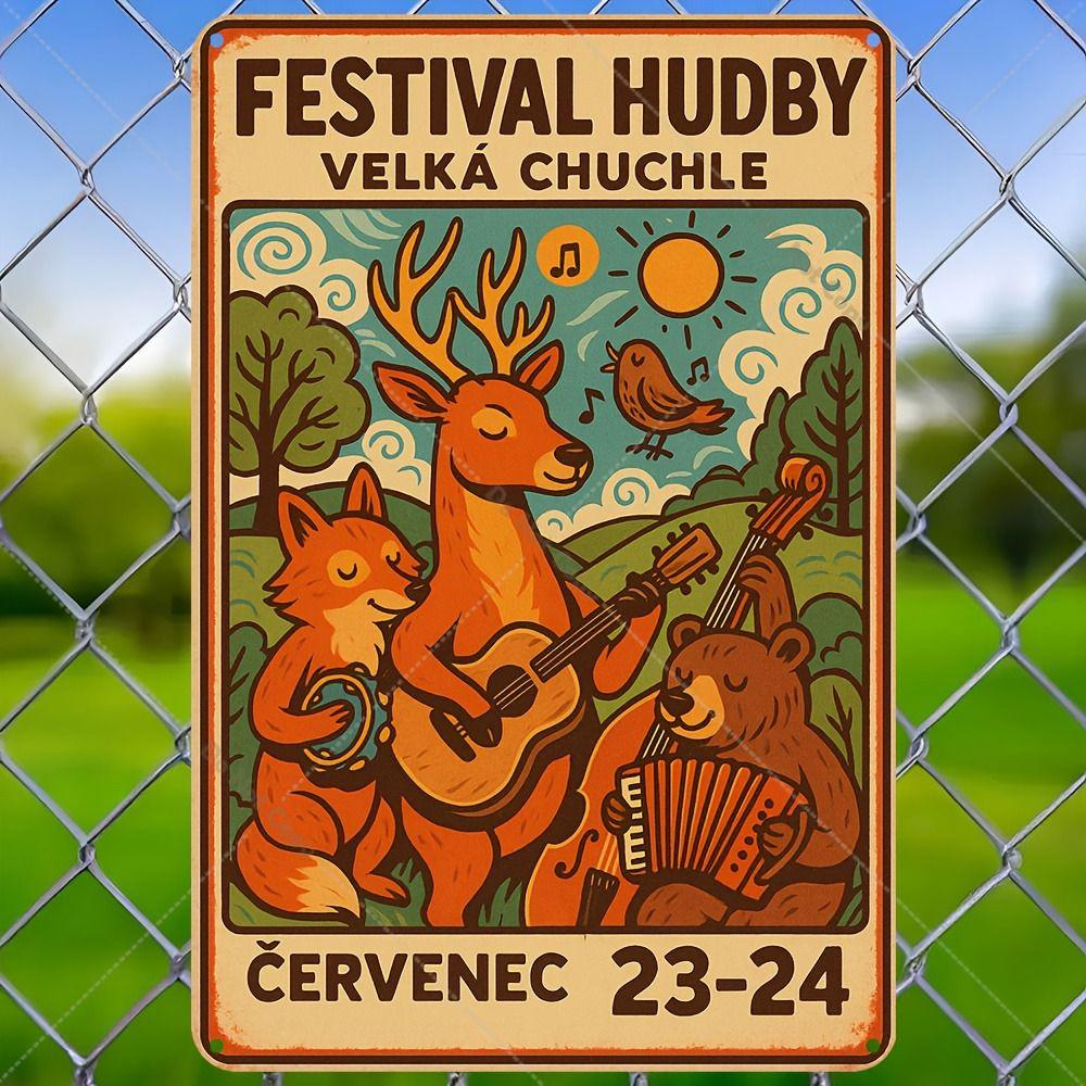 

Metal Wall Art Tin Sign Vintage Home Decor 20x30cm