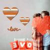 Valentine's Day Love Handicrafts Listing Wooden Pendant Wall Decoration Love Wall Decoration Wall Hanging