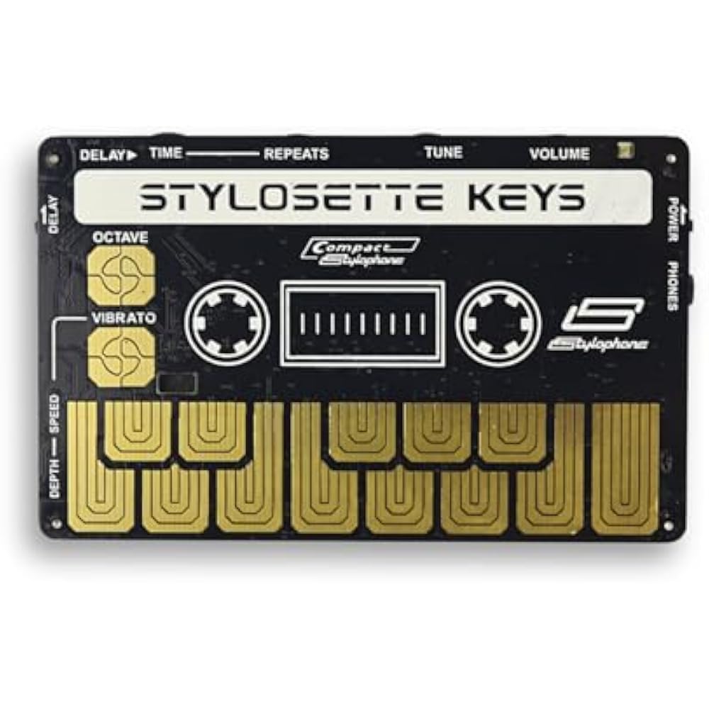 A banana is transformed into a musical instrument! [General Distributor] Stylophone Stylo Set [Fr...