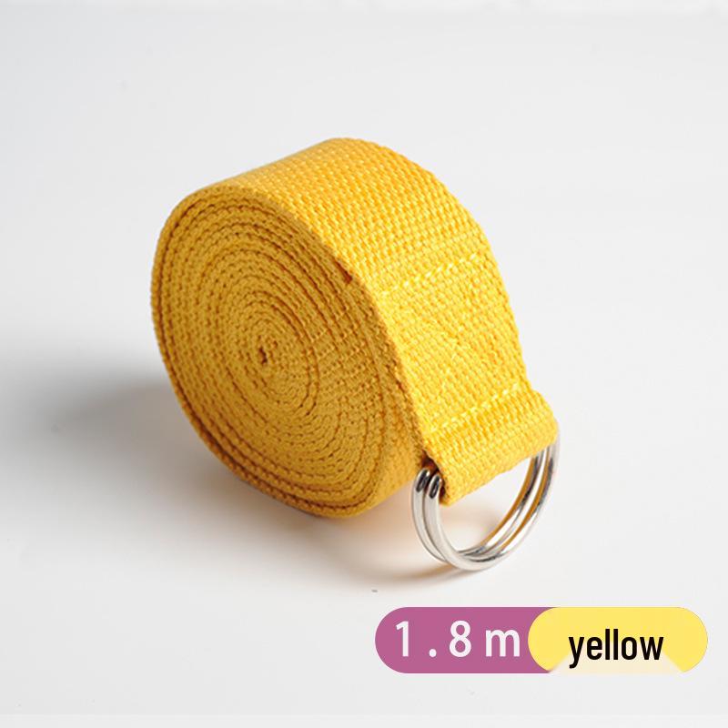 Yoga Stretch Strap - Anti-Tear, 183cm Extended Length for Flexibility & Support