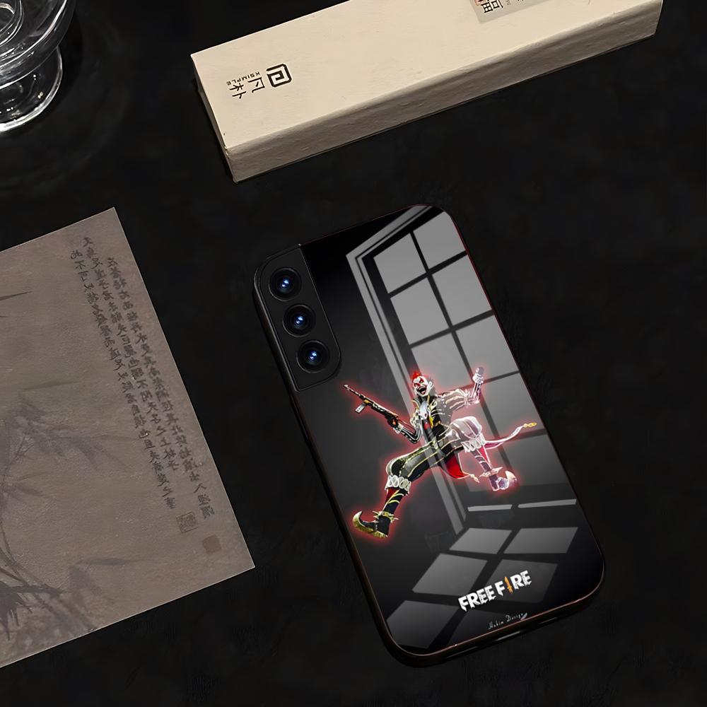 Etui na Telefon Gra Free Fire 2025 Szkło Gorące Dla Samsung S 25 24 Ultra Plus 23 22 21 20 A 34 54 53 Anti Peeping Note20 M 54 Pokrowiec
