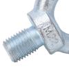 2PCS Lifting Ring Bolts Galvanized Carbon Steel Eyebolts Deep Threaded Lifting Shoulder Eyebolt M22