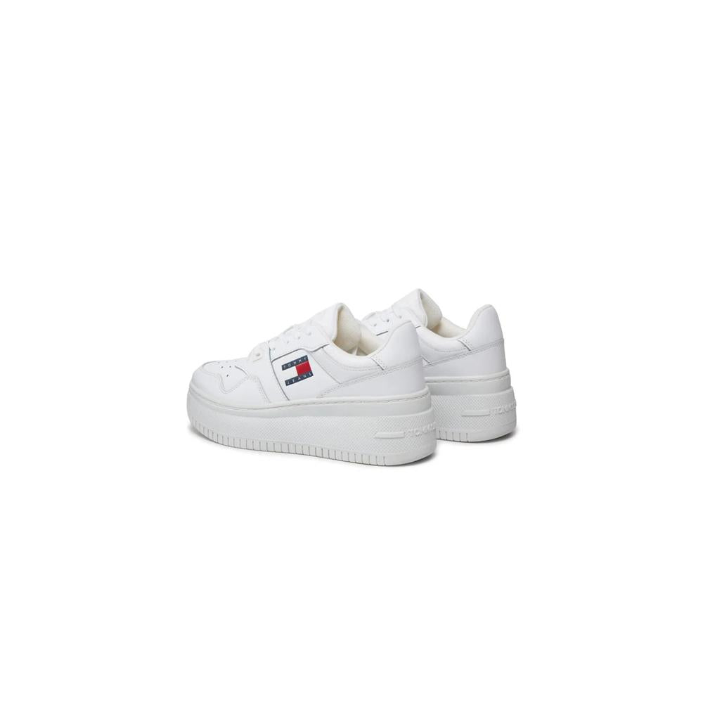 Sneakers Tommy Hilfiger White Retro Basket Fla