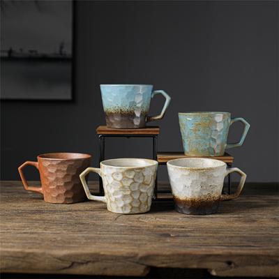 Japanische Grobkeramik Kaffeetasse Frühstück Kreativ Nachmittagstasse Tee Alt Retro Vintage Keramiktasse