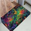 Butterflies Funny Floor Mat Cozy Flannel Soft Thick Non-Slip Mat For Living Room Bedroom Kitchen Decor Rugs