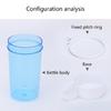 2 Pack Bird Water Dispenser for Cage Parakeet Feeder and Drinker Set for Parrot
