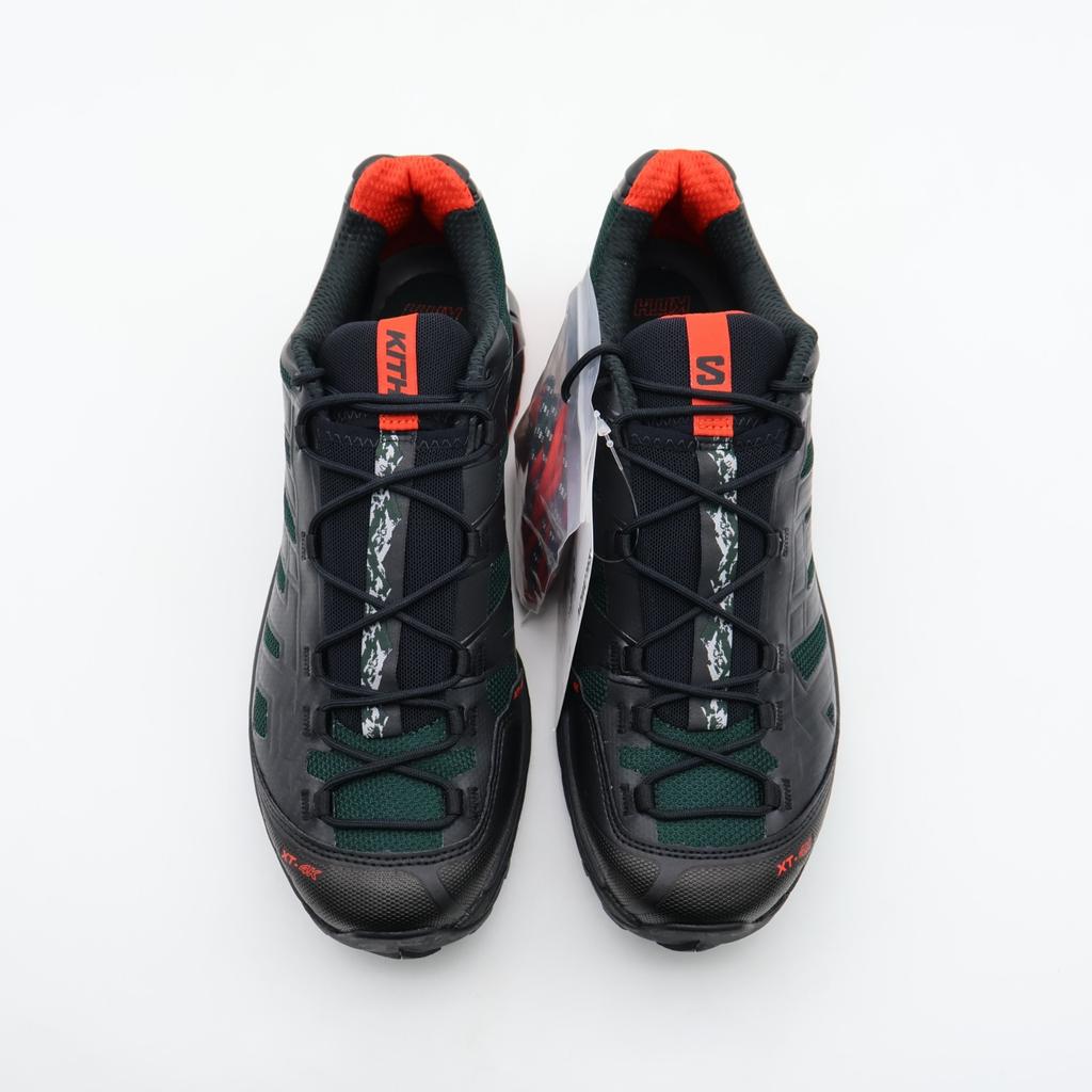 L47772300 KITH Salomon XT-4K Black Scarab Fiery Red (Men's)