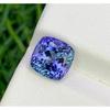 Natural Blue Tanzanite Cushion Extremely Rare Certified Loose Gemstone