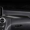 2x Car Central Console Dashboard Panel Protective Cover For Mercedes Benz 15-21