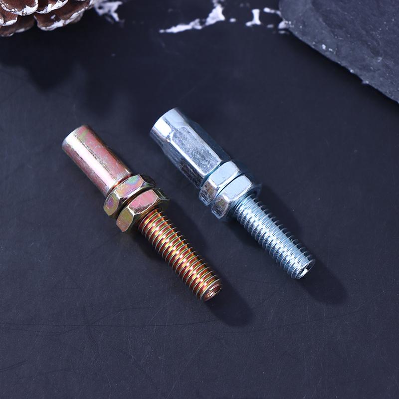 10Pcs M6 Screws Motorbike Throttle Cable Parts M6 Hollow Screw Throttle Cable Kart Throttle For Agricultural Machinery Accessori