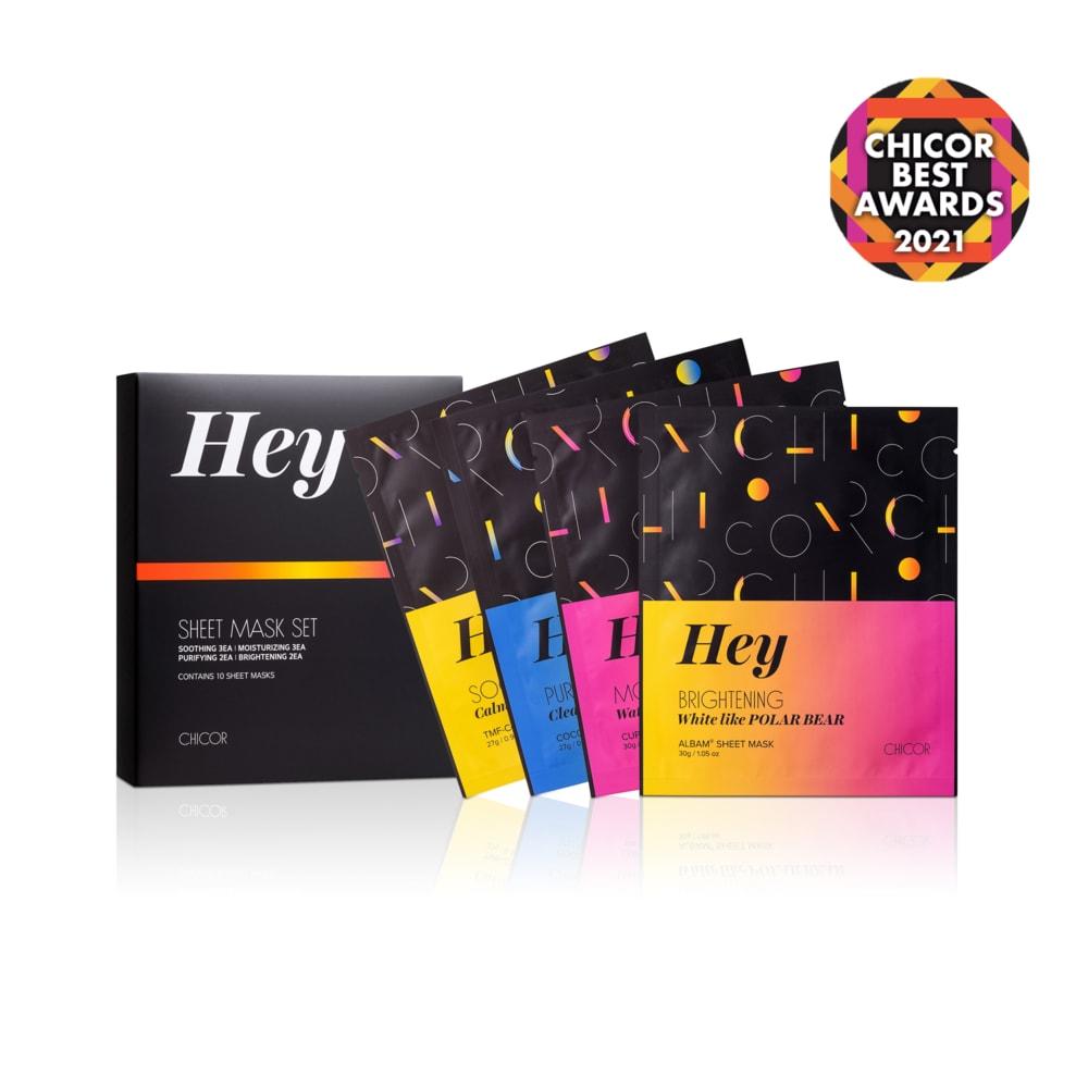 

Chicor Hey Mask Pack Set (10 pieces)