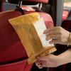AirAkl Tissue Case/Cover, Lightweight, Simple, and Blends Into Any Space, Hanging Tissue Case, Suitable for Cars (Yellow)