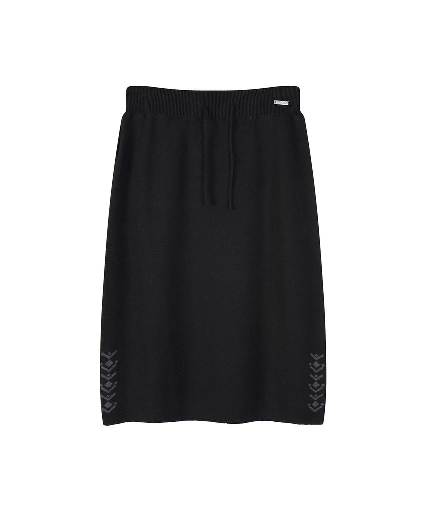 Outdoor Products W Navajo Knit Skirt (Black)
