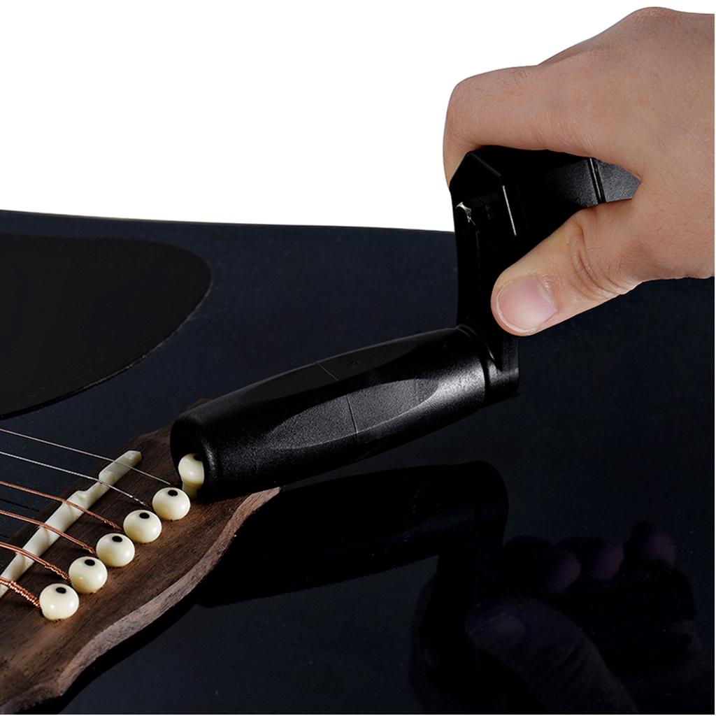 Alice A009CP Multifunctional Guitar String Peg Winder Bridge Pin Puller Electric Screwdriver Drill Bit Guitar Repair