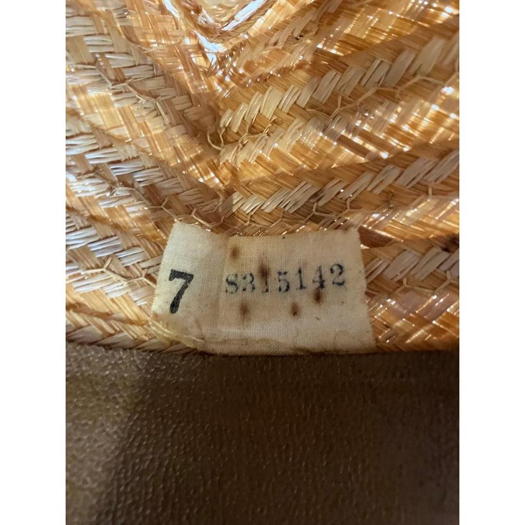 Used 1940s Stetson, Straw Hat Panama Hat STETSON