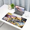 Saint Seiya Print Mouse Pad, Anti‑Slip Desktop Keyboard Mat, for PC Laptop Gaming Working Daily Use, Cool Festival Surprise Gift