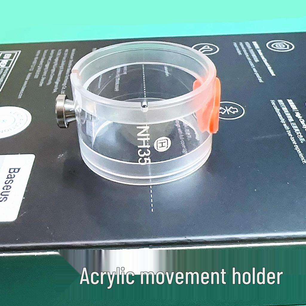Movement Holder & Clamping Seat Kit for Watch Repair: 2824/2671, 8200/2000, NH35, 2500